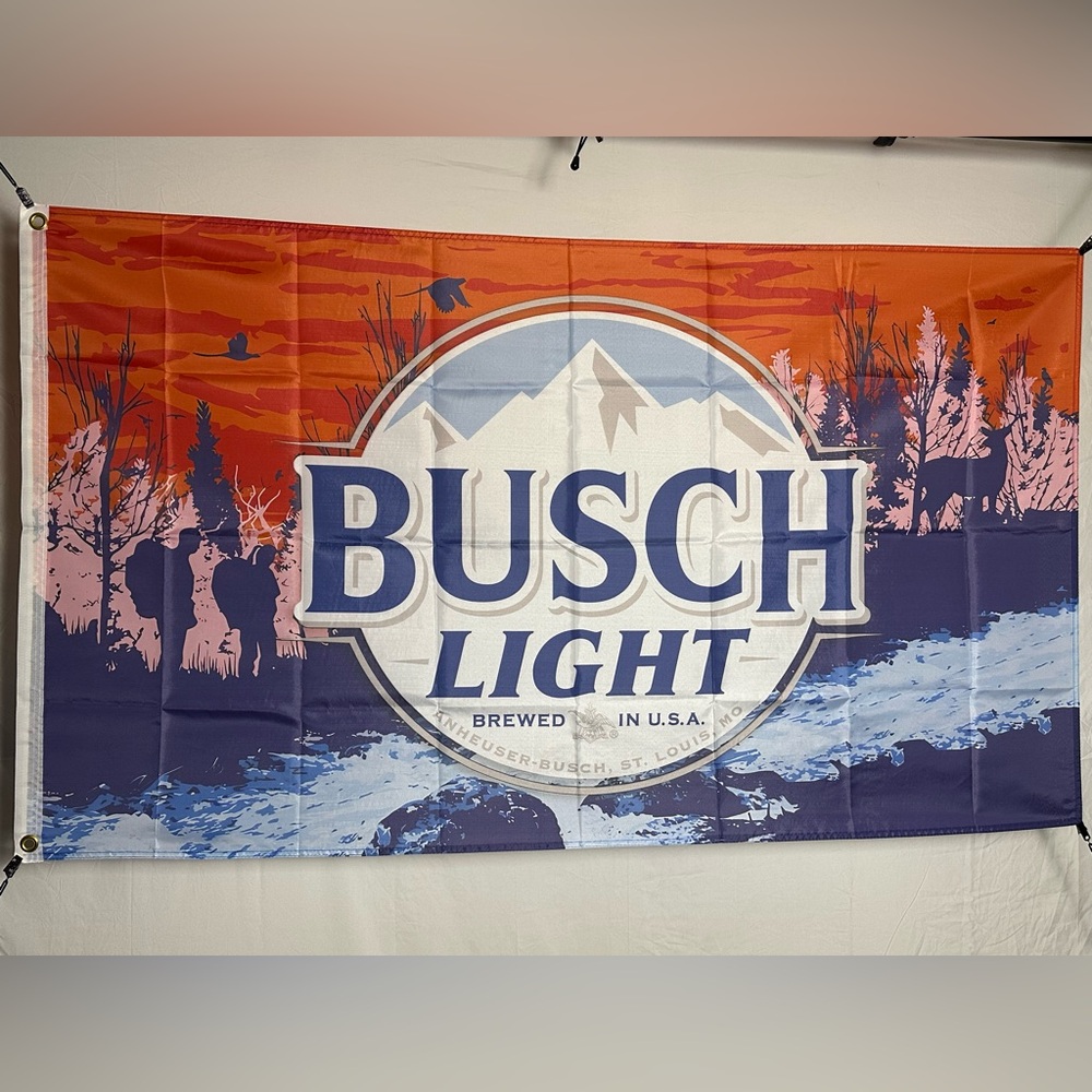 Busch Light Flag 5x3 Ft.